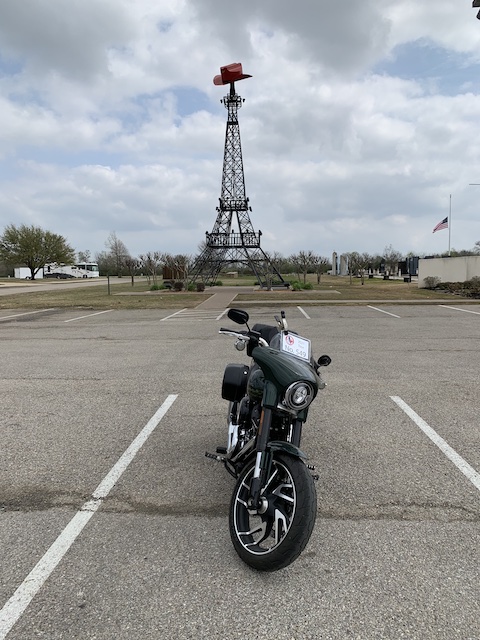 The Eiffel Tower in Paris, Texas
